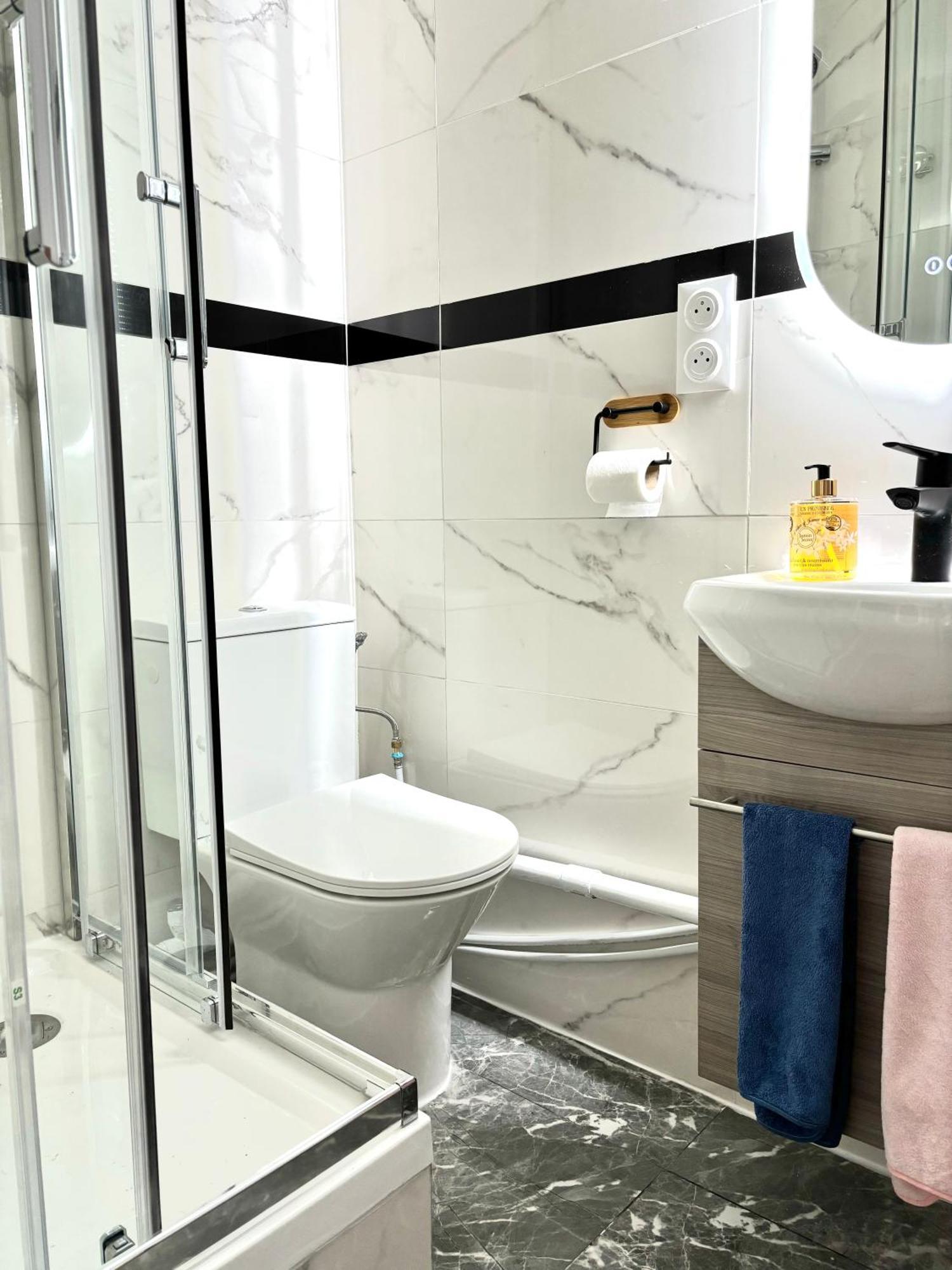 Alloggio in famiglia Lucas Salle De Bain Privative Parigi
